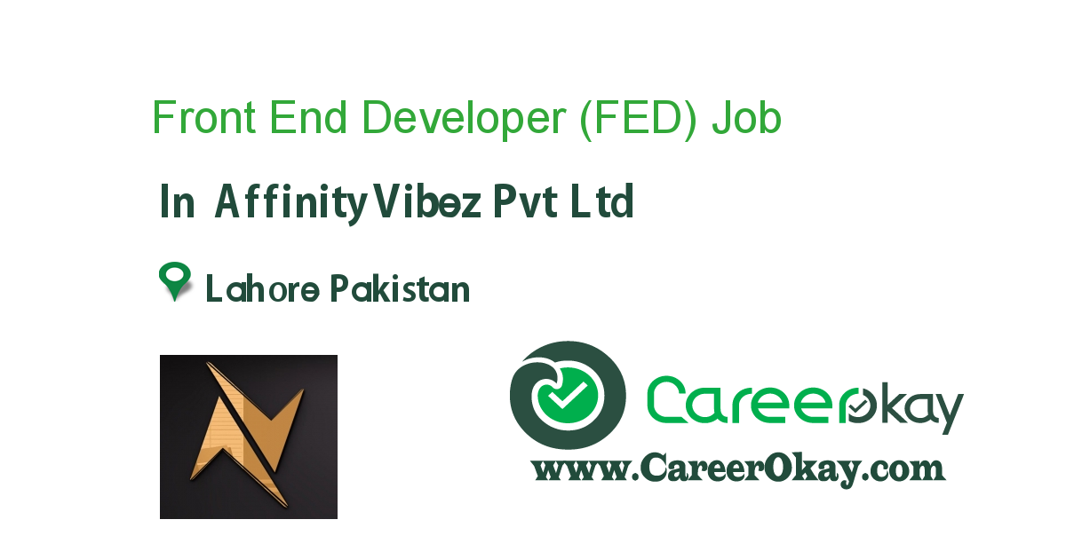 front-end-developer-fed-job-in-affinityvibez-pvt-ltd-in-lahore